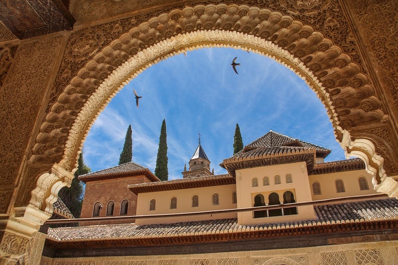 Ancient Alhambra Palace
